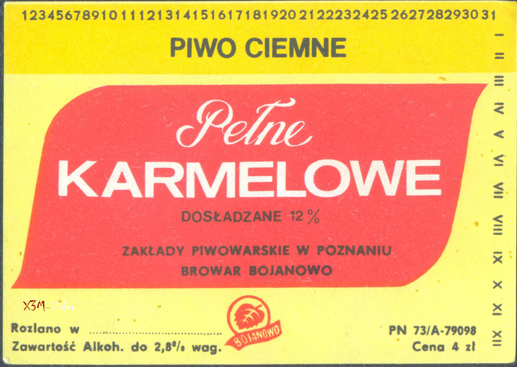 Karmelowe Piwo Ciemne Pelne - Browar Bojanowo
