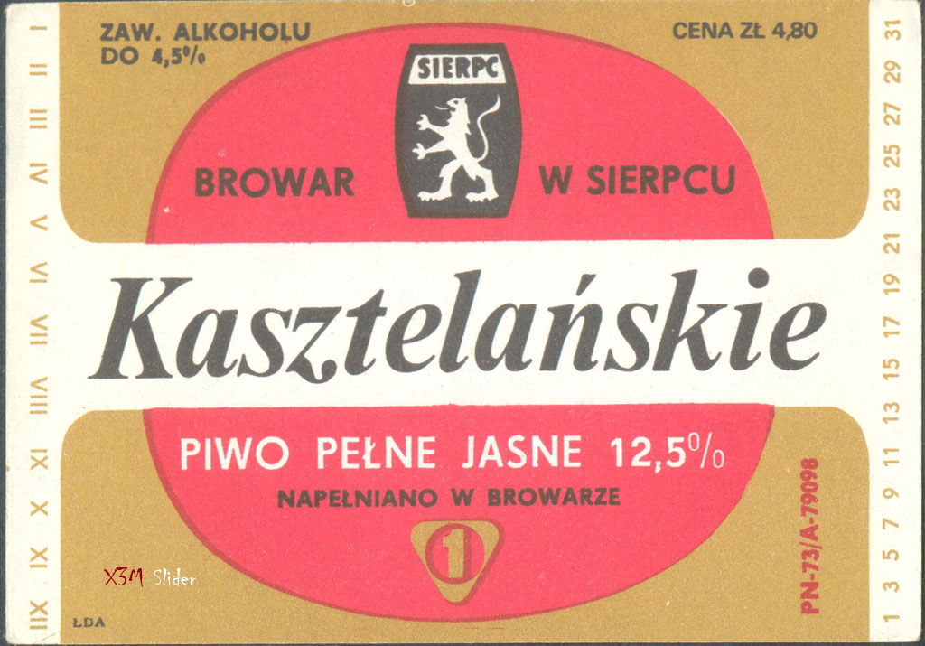 Kasztelanskie - Piwo Pelne Jasne - Browar Kasztelan w Sierpcu