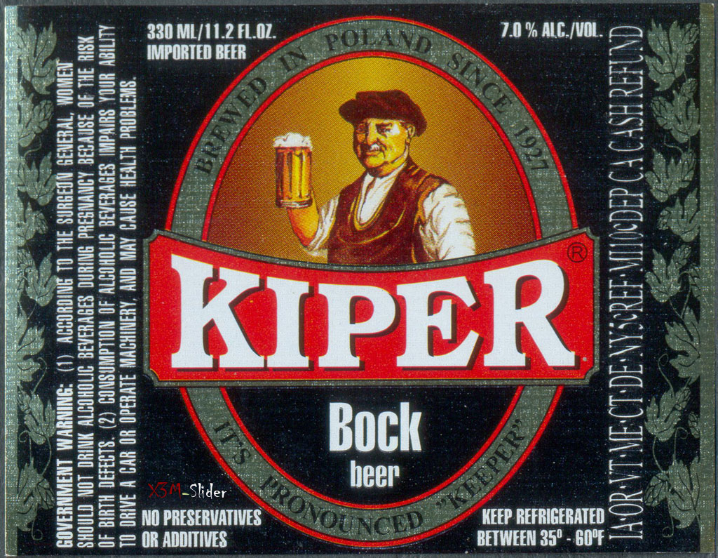 Kiper - Bock beer - Imported beer  - Browar Cornelius