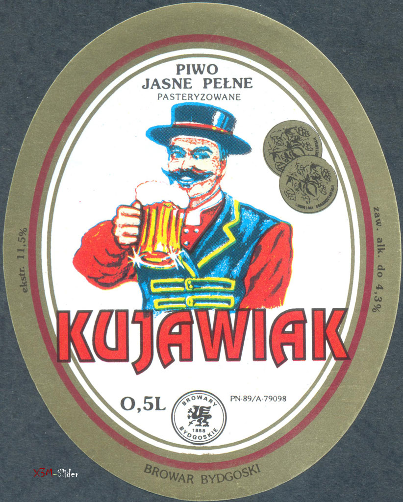 Kujawiak - Piwo Jasne Pelne Pasteryzowane - Browar Bydgoski