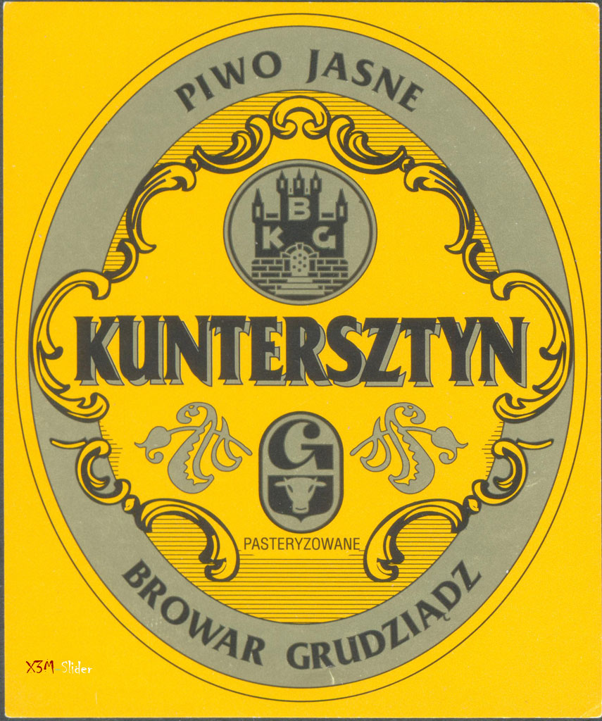 Kuntersztyn - Piwo Jasne Pasteryzowane - Browar Grudziadz