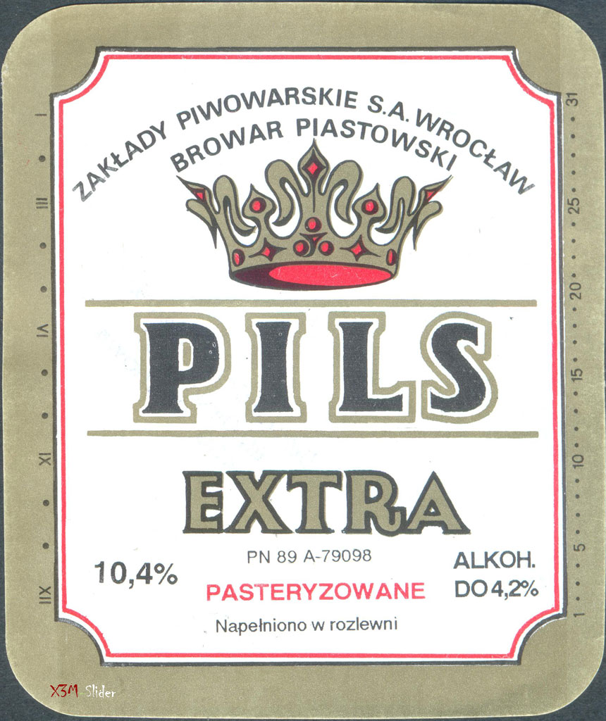 Pils Extra - Pasteryzowane - Browar Piastowski
