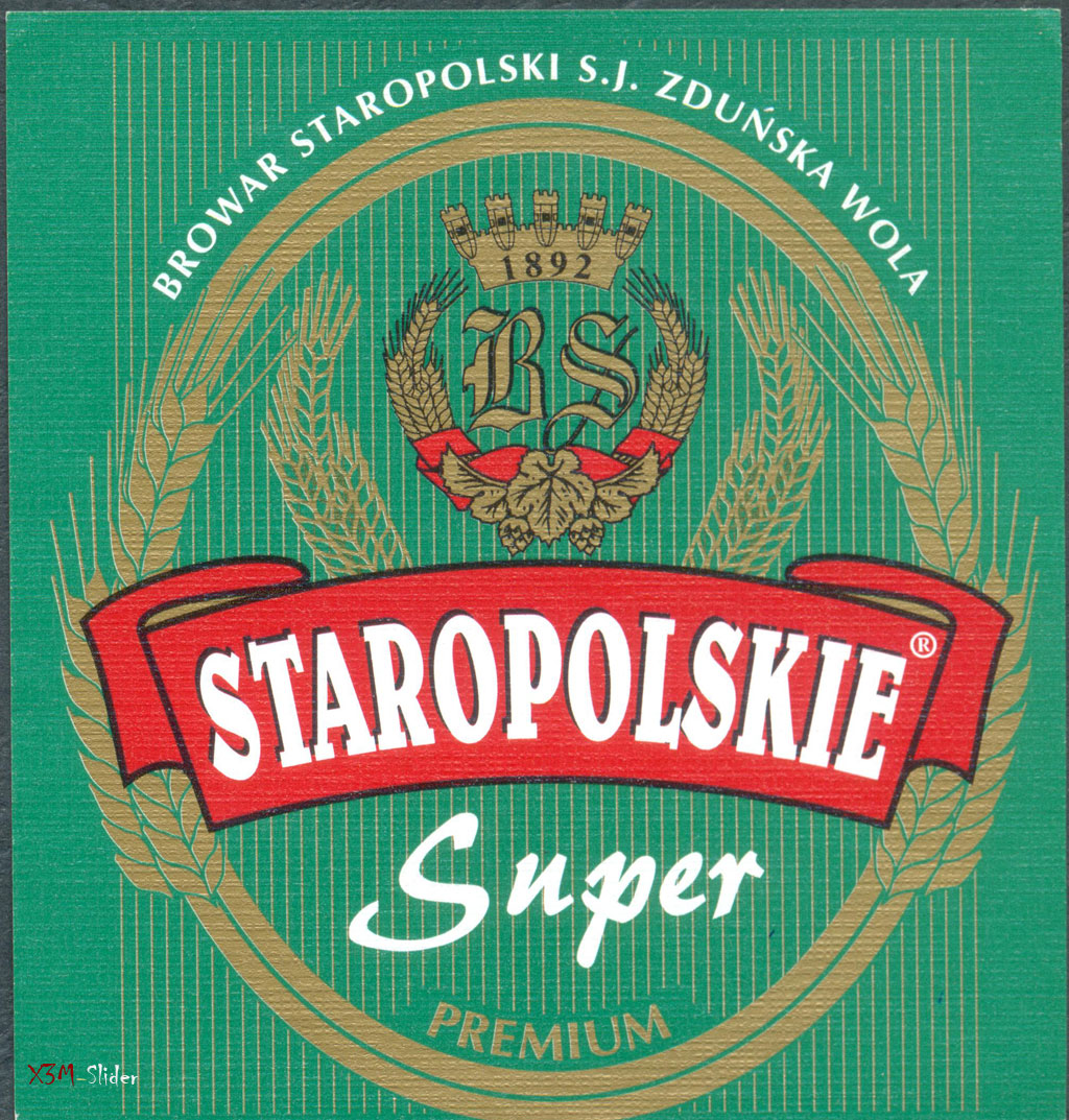 Staropolskie Super Premium - Browar Staropolski S. J. Zdunska Wola