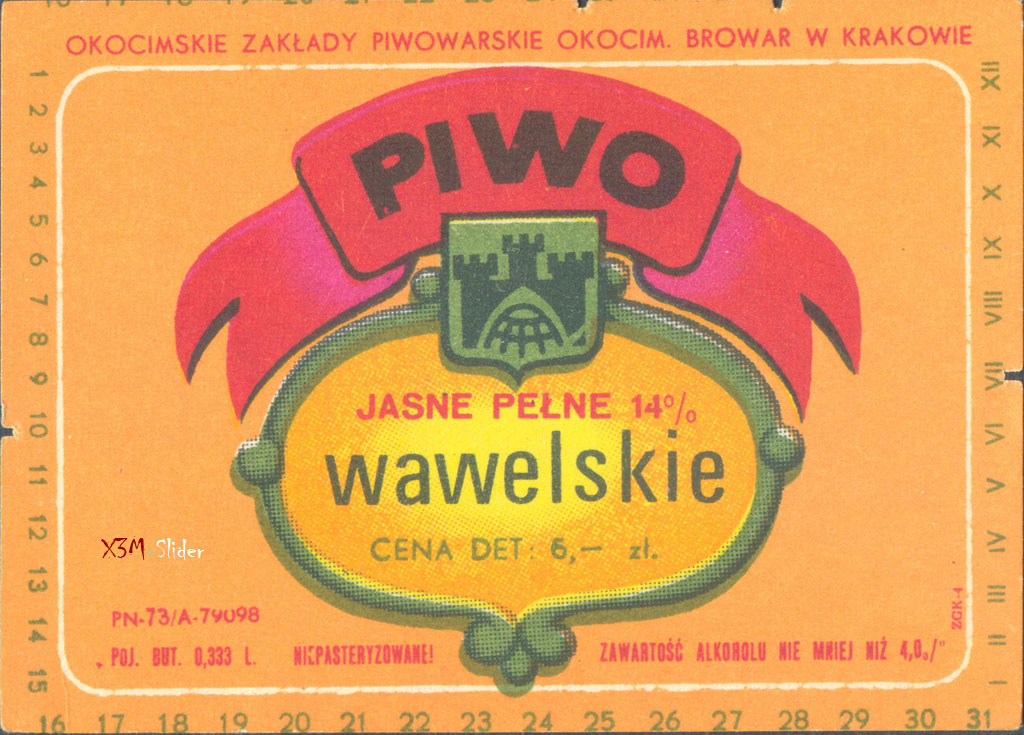 Wawelskie - Jasne Pelne Piwo - Browar w Krakowie