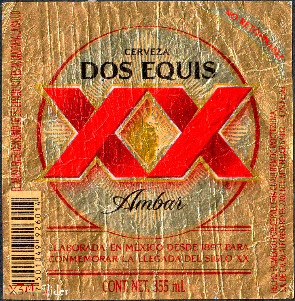 Dos Equis Cerveza - XX Ambar