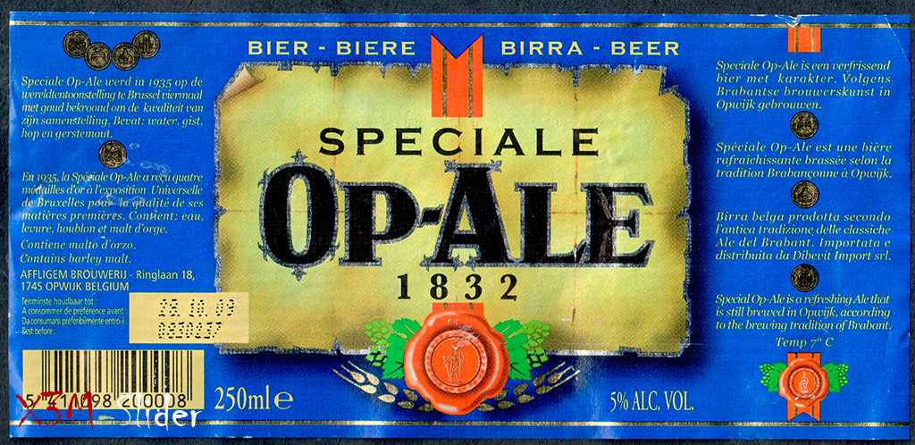 Op-Ale Speciale - Brouwerij Affligem
