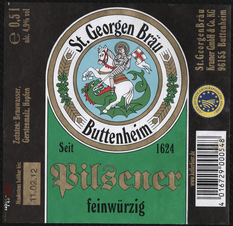 Bilsener - St. Georgen Brau - Buttenheim