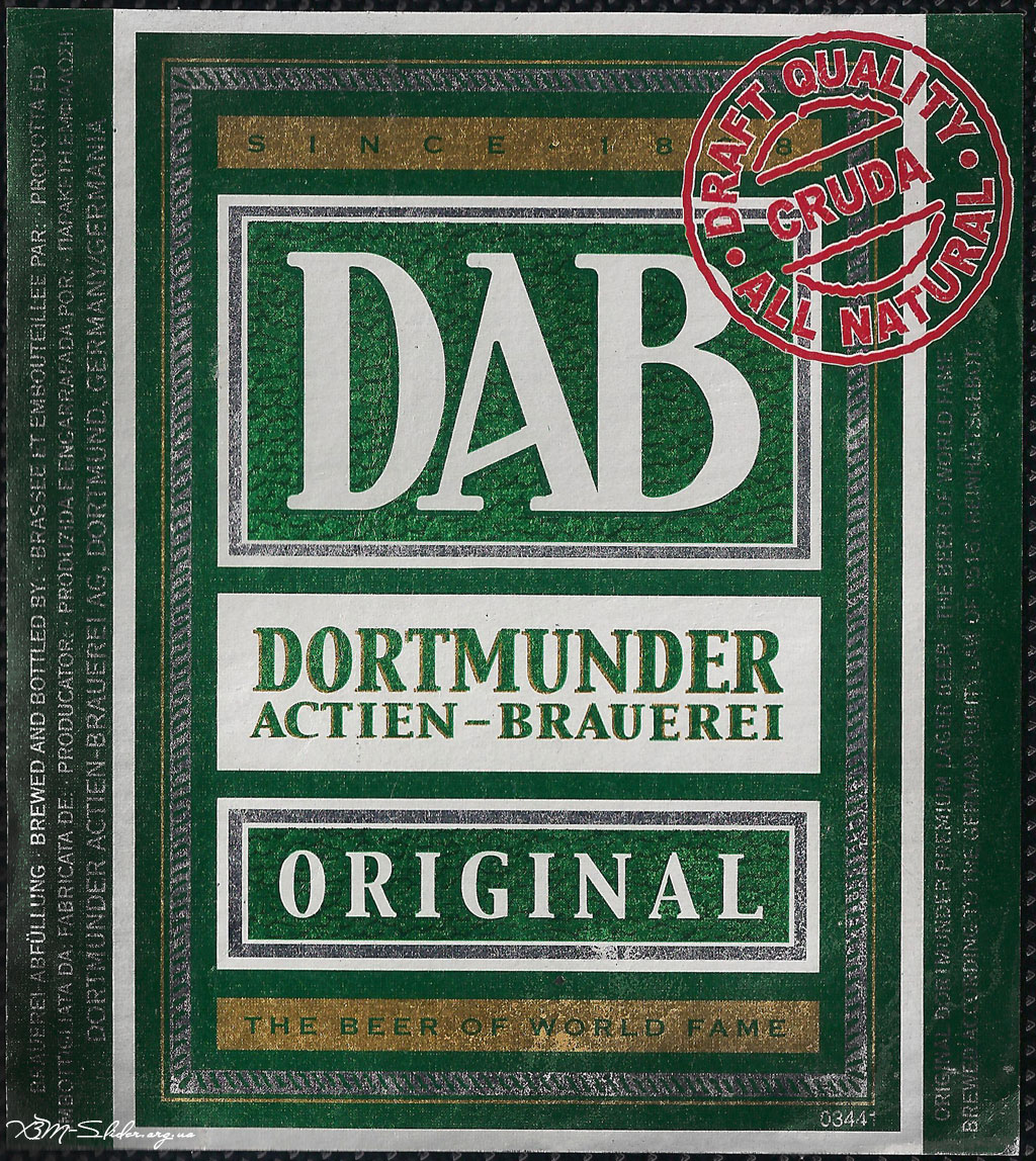 DAB - Dortmunder Actien - Brauerei - Original