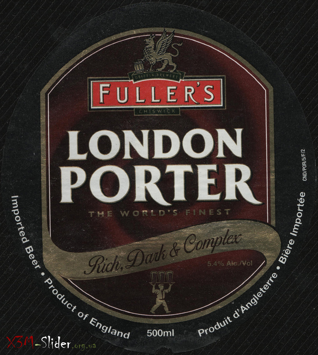 Fuller's - London Porter - Rich, Dark & Complex - The World's Finest