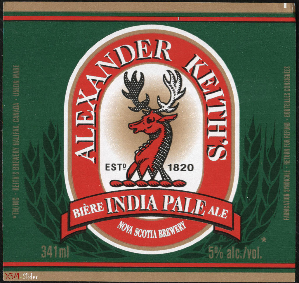 Alexander Keith's - Biere India Pale Ale