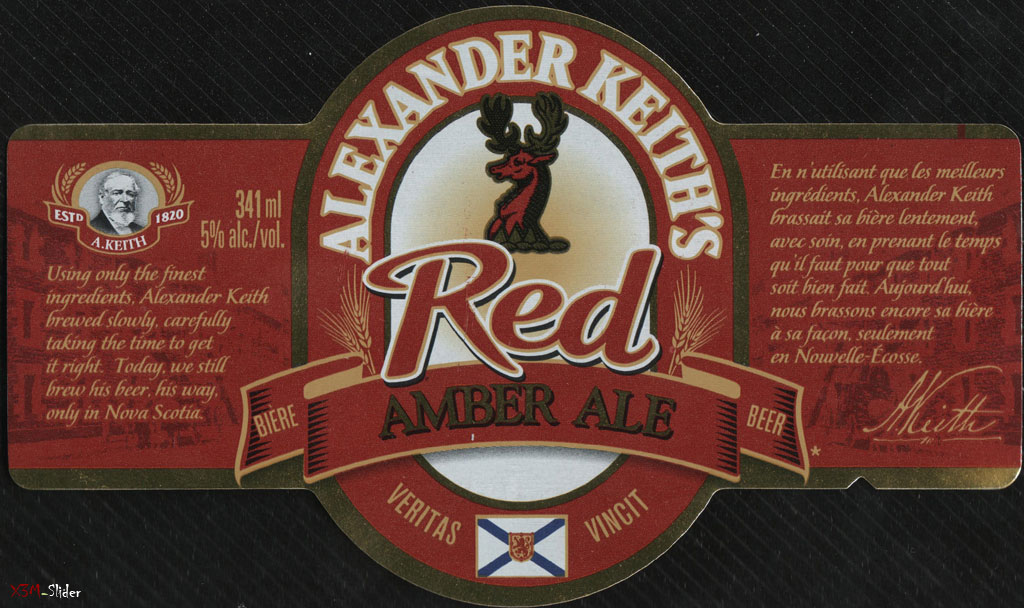 Alexander Keith's - Red - Amber Ale