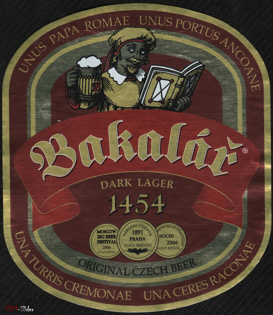Bakalar - Dark Lager - Original Czech Beer