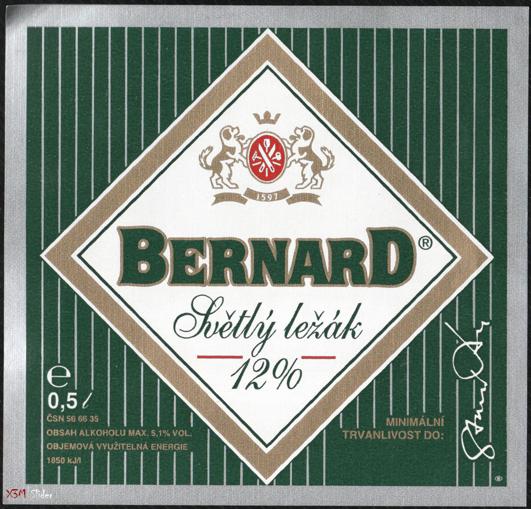 Bernard - Svetly Lezak 12% Bernard - Svetly Lezak 12%