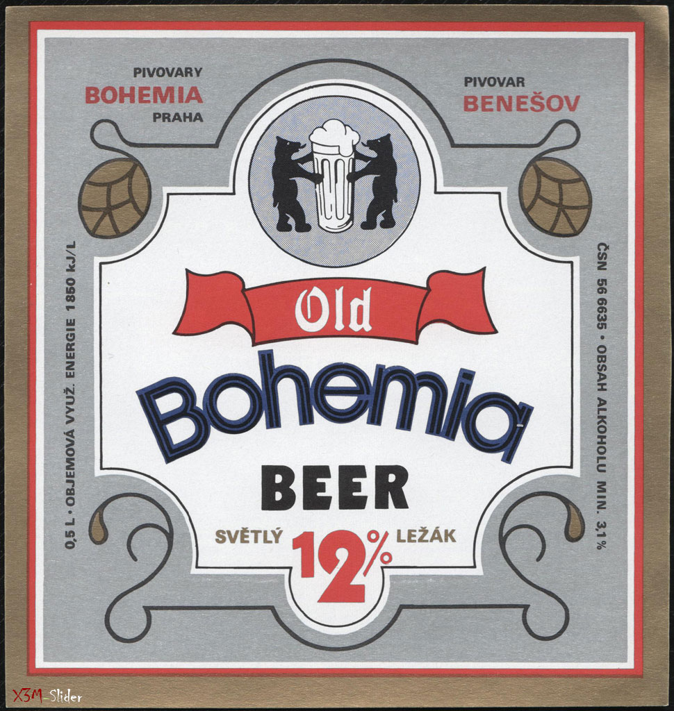 Bohemia beer - Svetly lezak 12%
