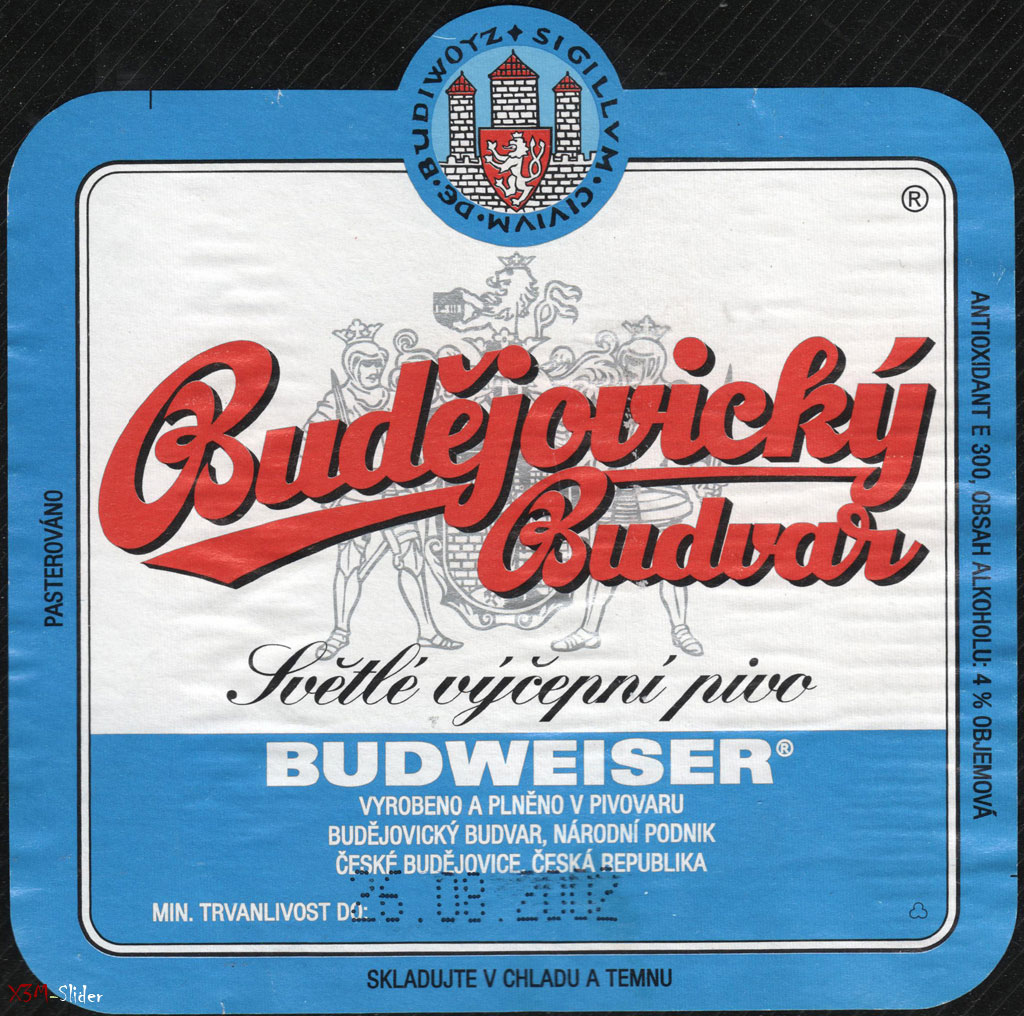 Budejovicky Budvar - Svetle vycepni pivo (2002)