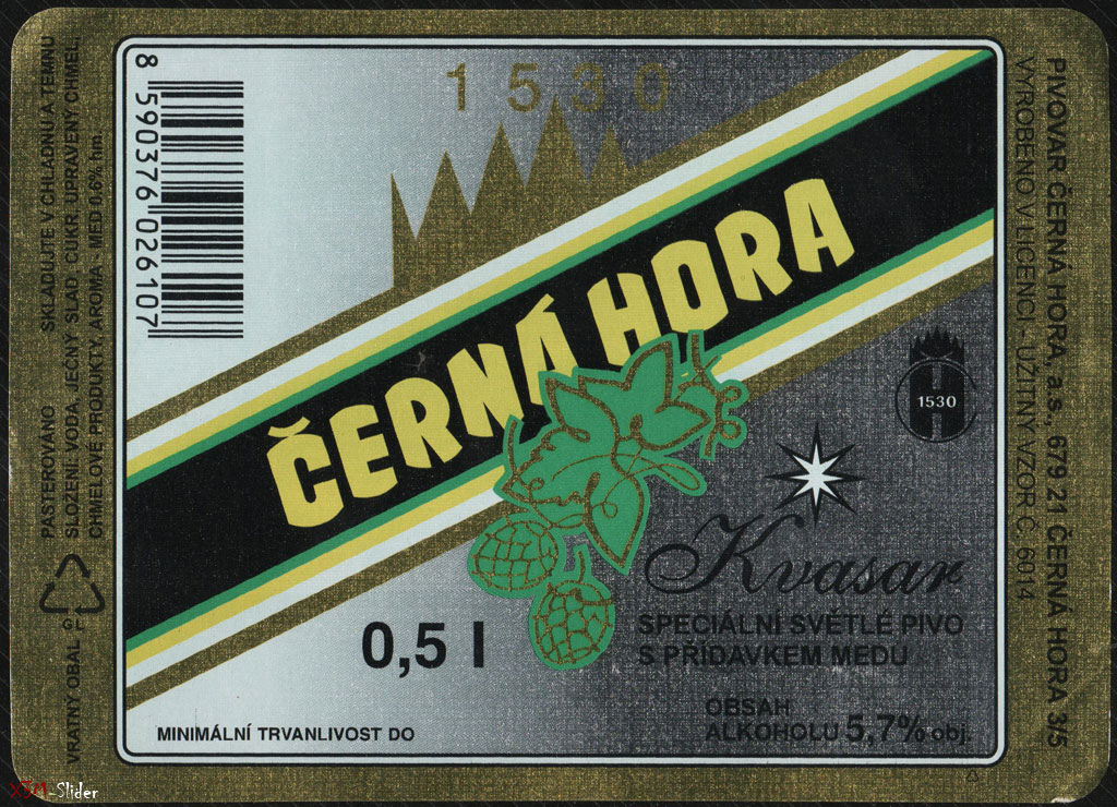Cerna Hora - Kvasar - Specialni Svetle pivo