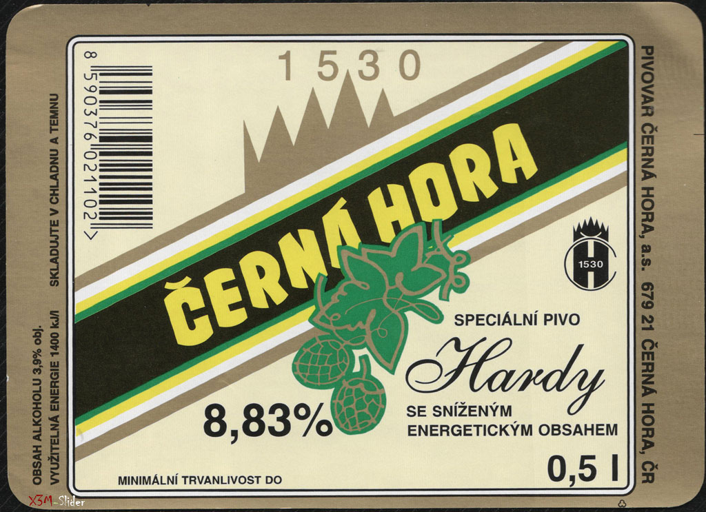 Cerna Hora - Specialni pivo - Hardy