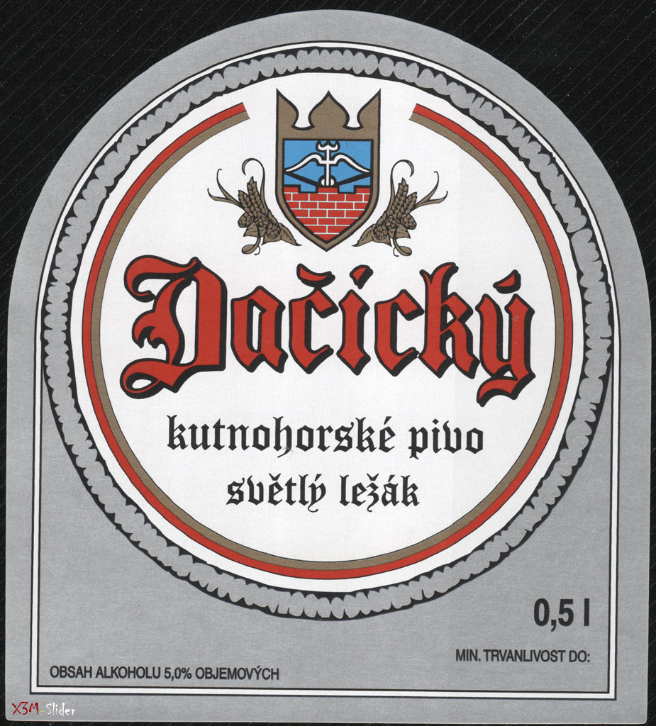 Dacicky - Svetly lezak - Kutnohorske pivo