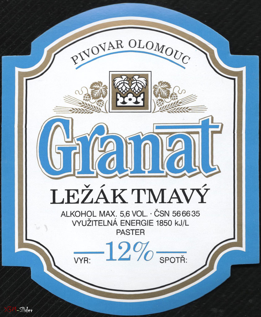 Granat - Lezak Tmany - Pivovar Olomouc