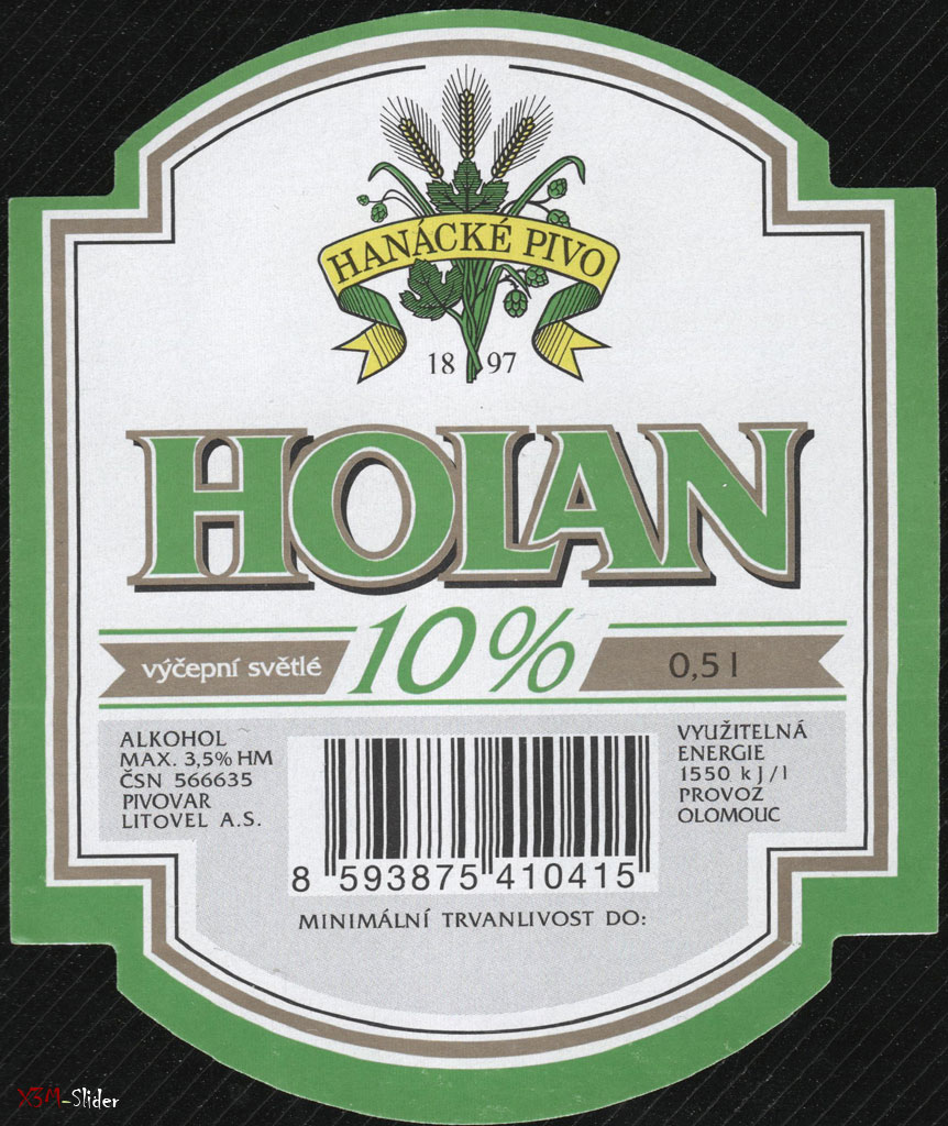 Holan 10% - Hanacke Pivo