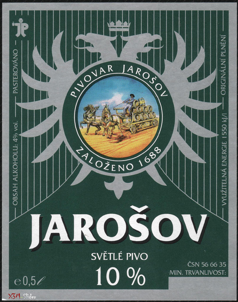 Jarosov - Svetle Pivo 10% - Pivovar Jarosov