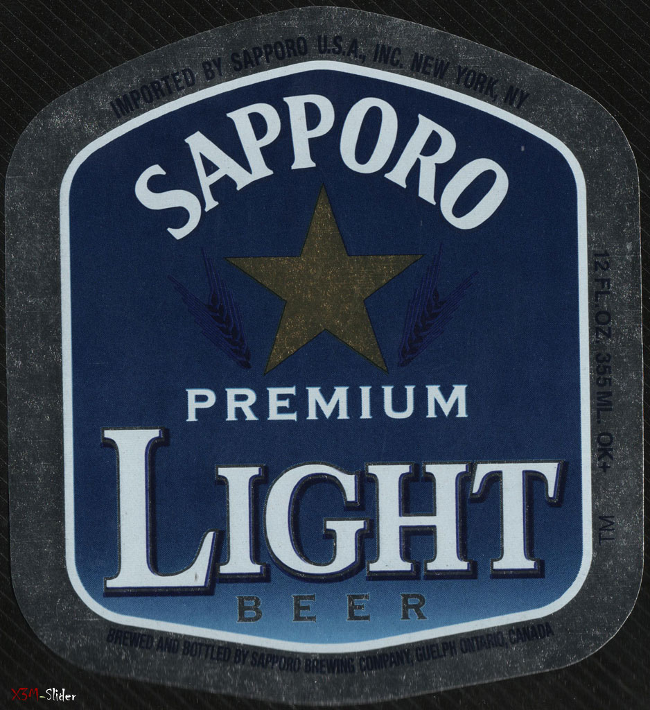 Sapporo Premium Light Beer