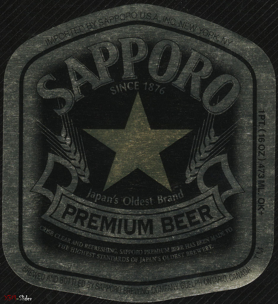 Sapporo - Premium beer - Japans Oldest Brand