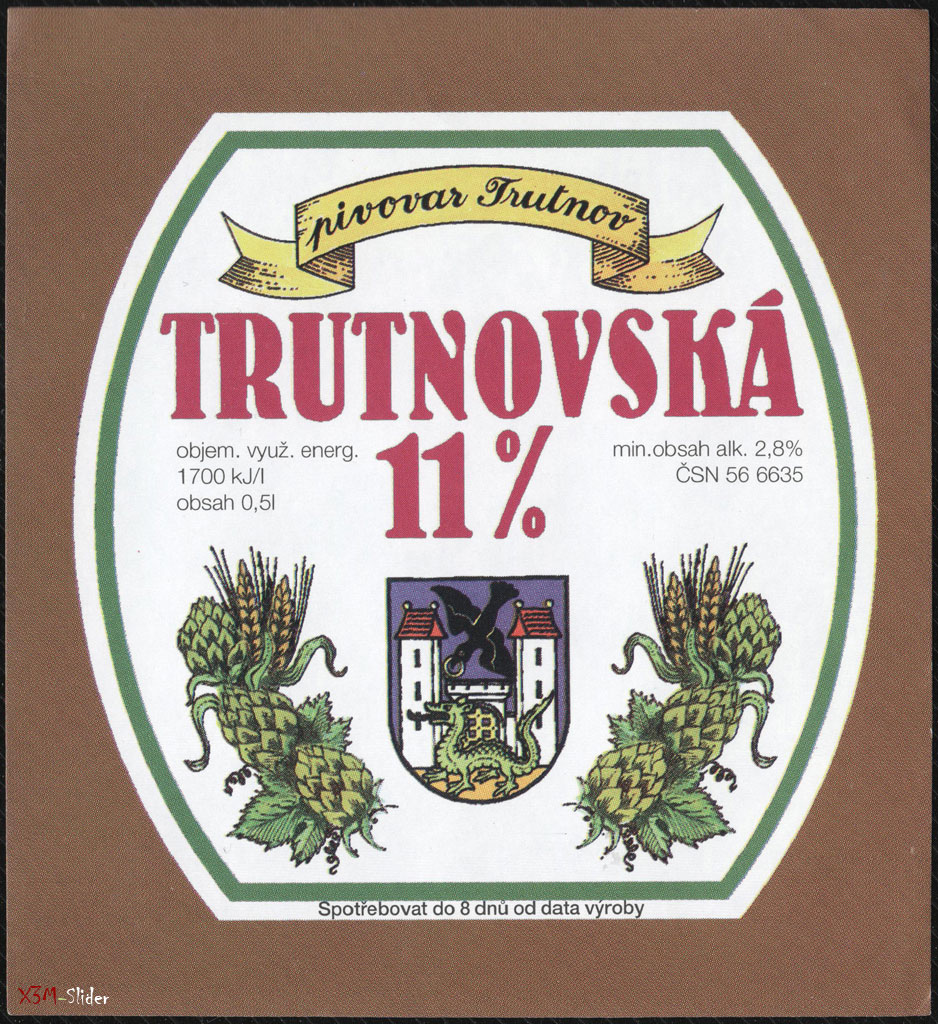Trutnovska 11% - Pivovar Trutnov