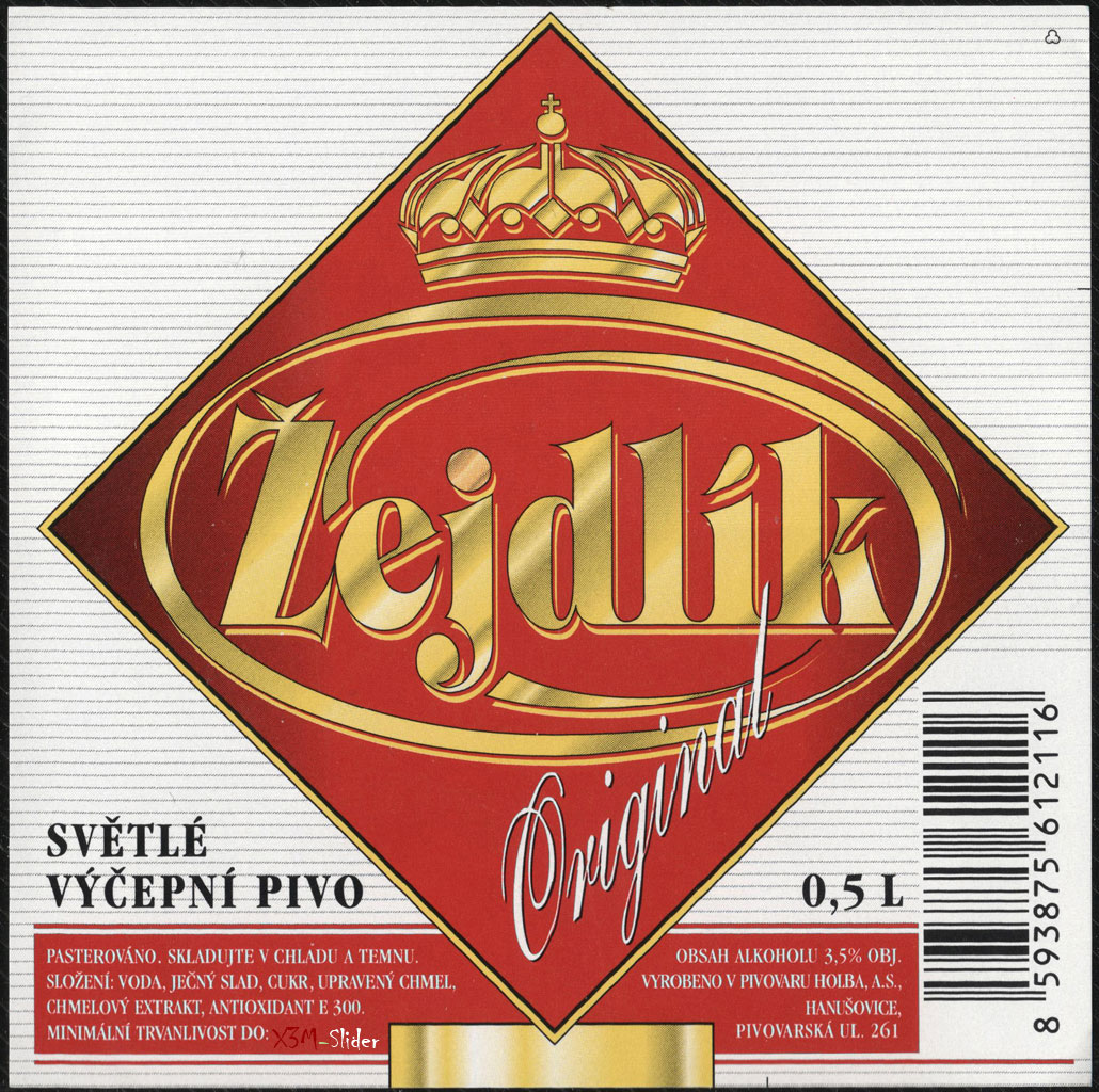 Zejdlik - Original - Svetle Vycepni pivo