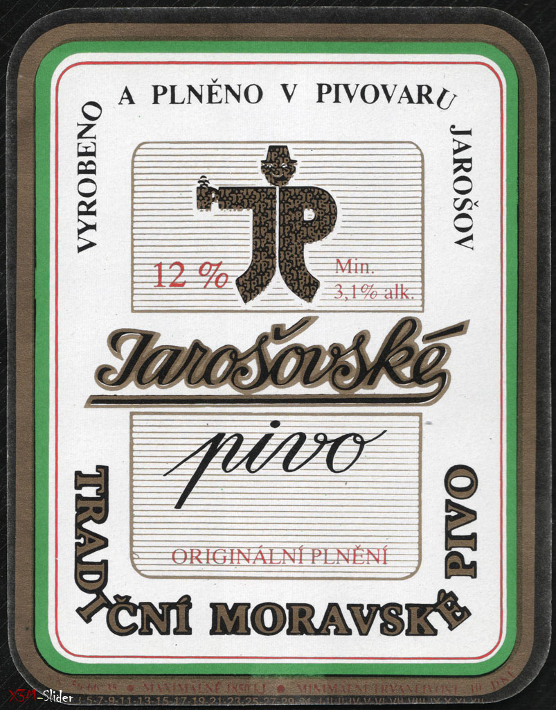 Jarosovske pivo - Tradicni Moravske pivo