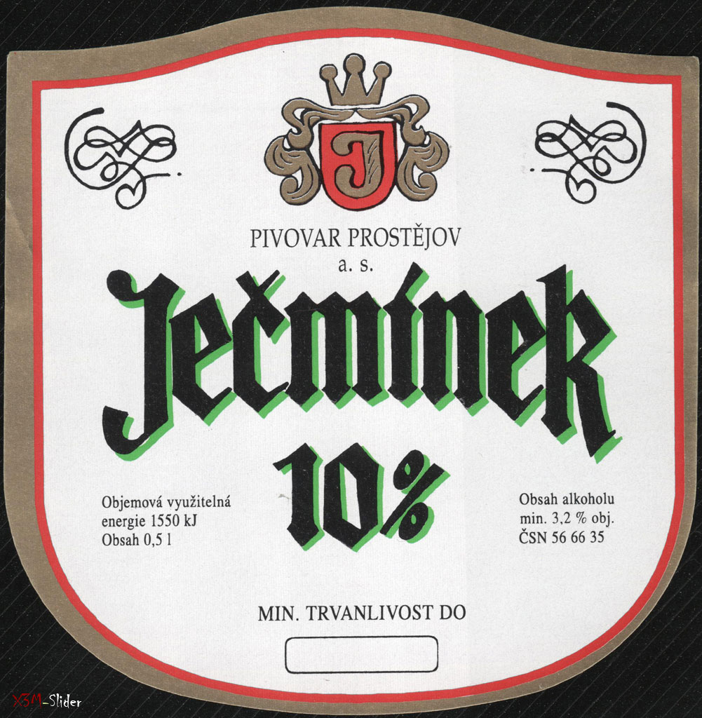 Jecminek 10% - Pivovar Prostejov