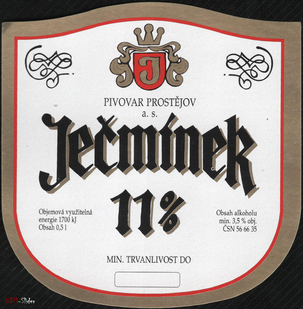 Jecminek 11% - Pivovar Prostejov