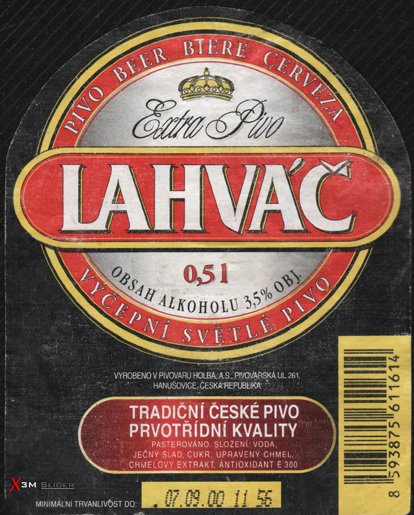 Lahvac - Extra Pivo - Vycepni Svetle Pivo