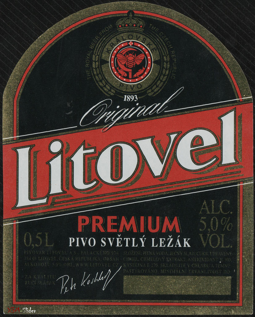 Litovel - Premium Pivo Svetly Lezak - Original