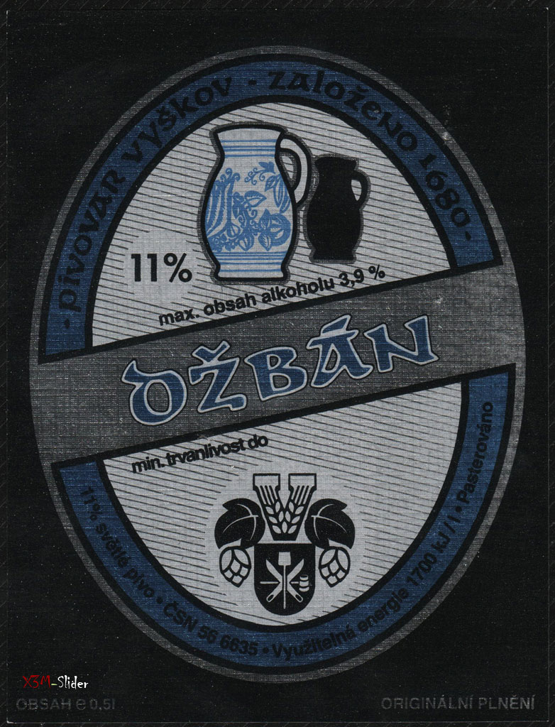 Ozban - Svetle pivo - Pivovar Vyskov
