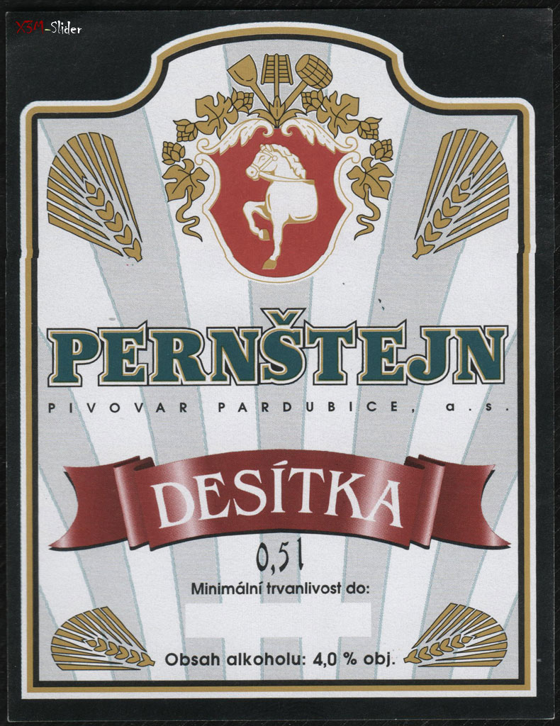 Pernsteyn - Desitka - Pivovar Parduvice, a.s.