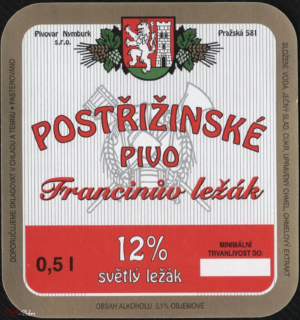Postrizinske Pivo - Francinuv lezak - Svetly lezak 12%
