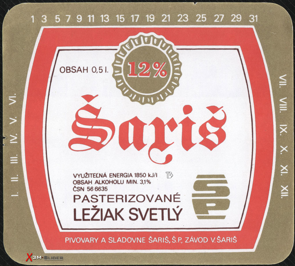 Saris - Pasterizovane - Leziak Svetle 12%