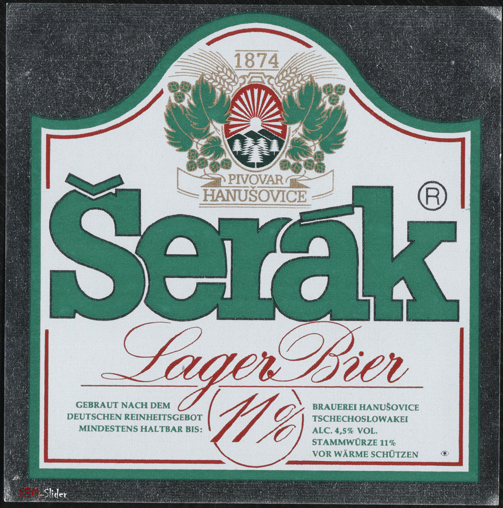 Serak - Lager Bier 11% - Pivovar Hanusovice