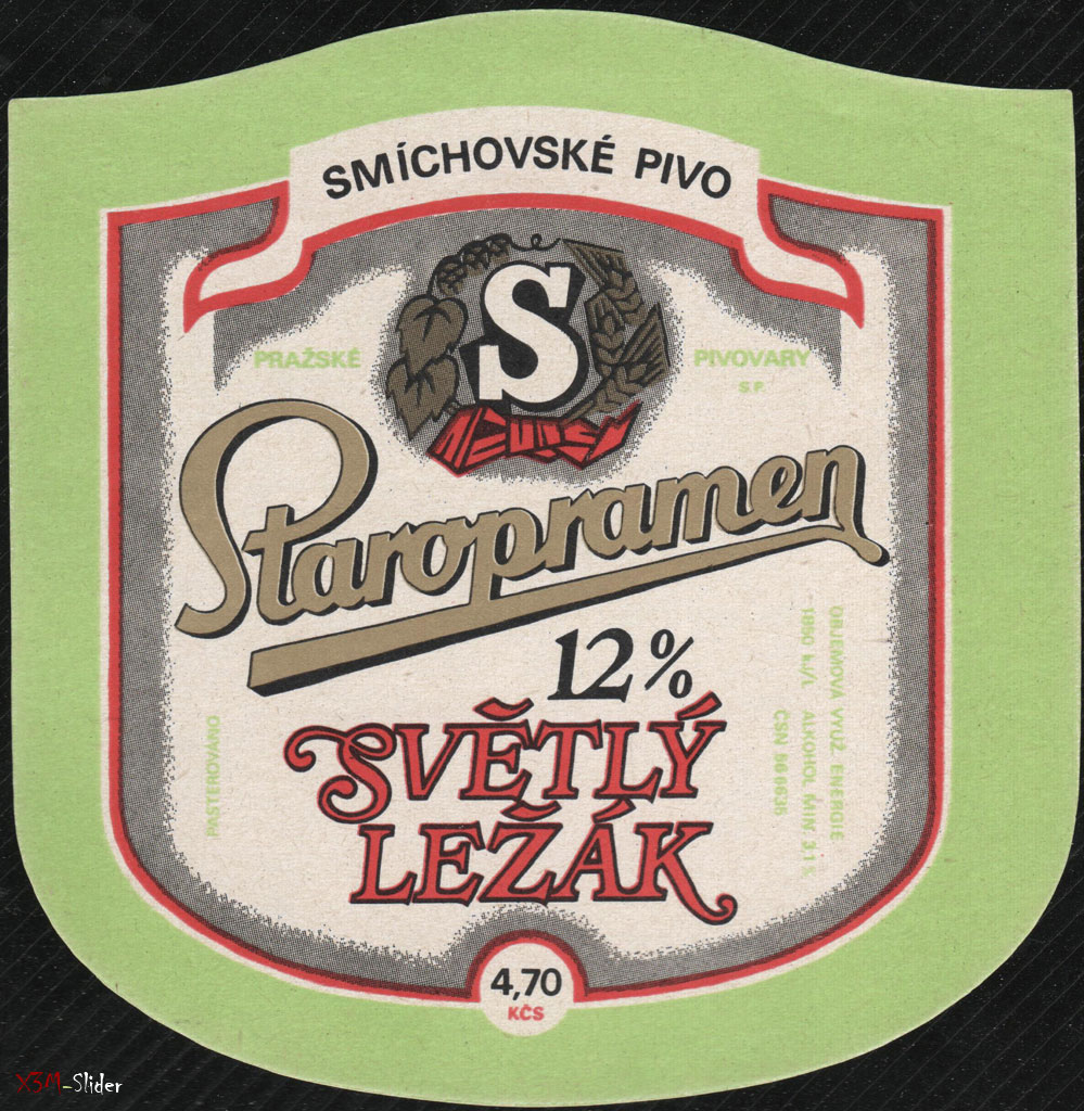 Staropramen - Svetly Lezak 12% - Smichovske pivo