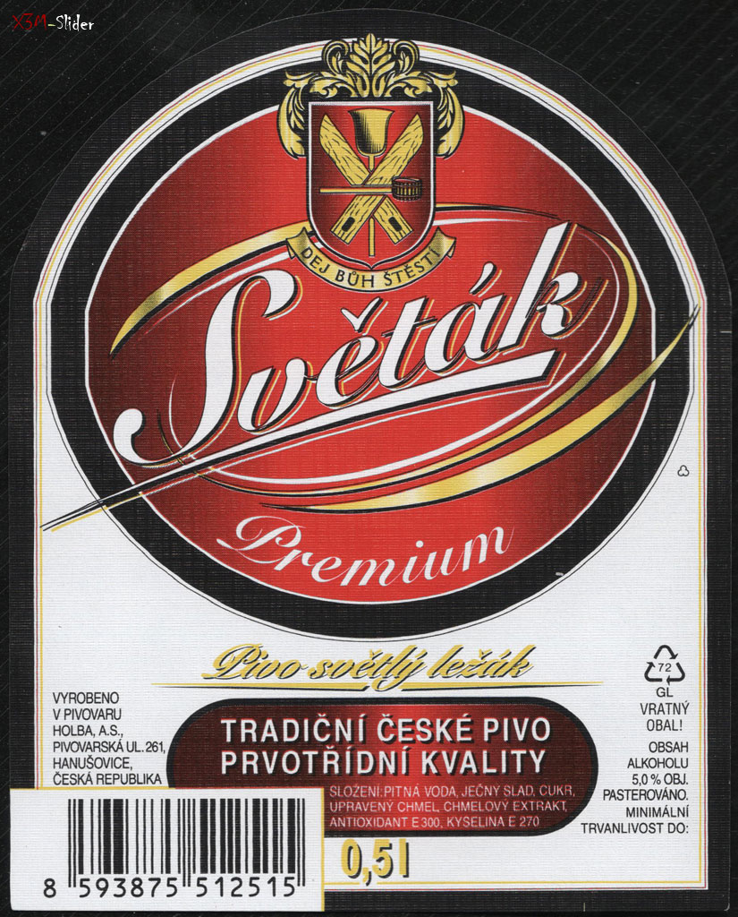 Svetak - Premium - Pivo Svetly lezak