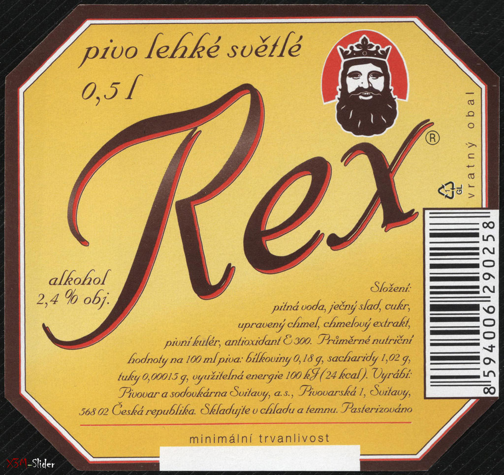 Svitavak - Rex - Pivo Lehke Svetle