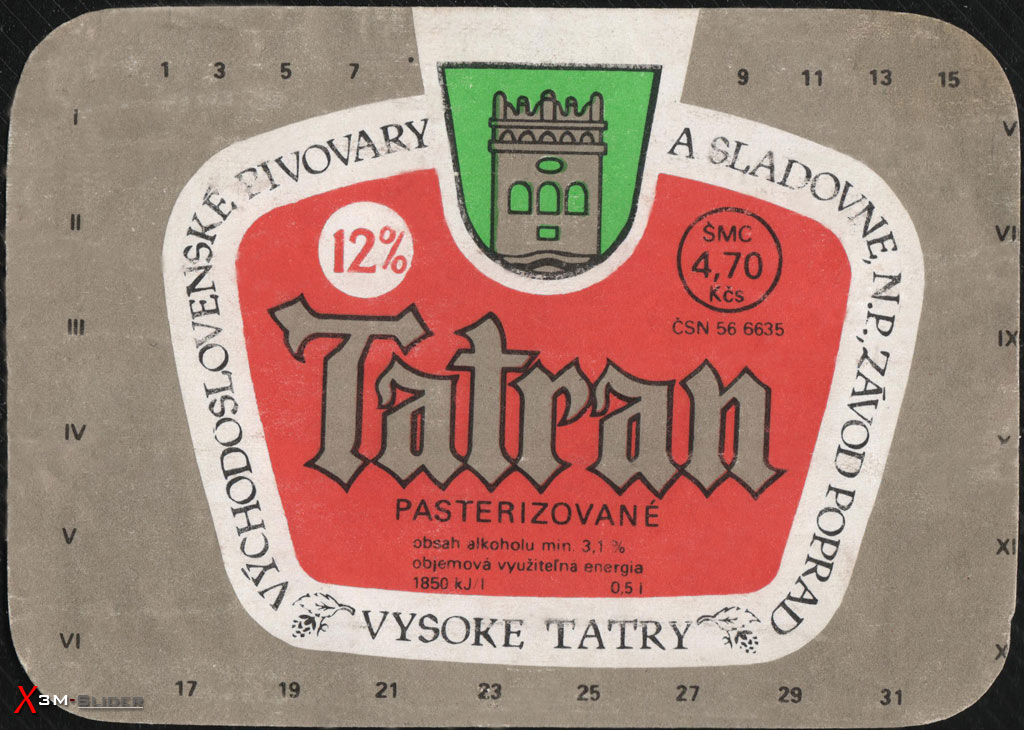 Tatran - Pasterizovane - Vysoke Tatry