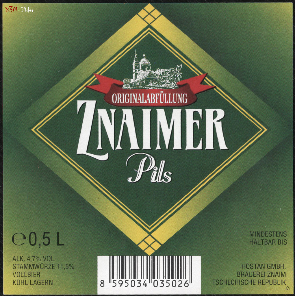 Znaimer Pils - Original Abfullung