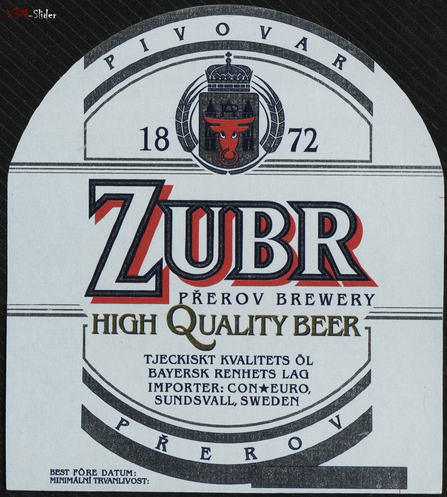 Zubr - High Quality Beer - Prerov Brewery