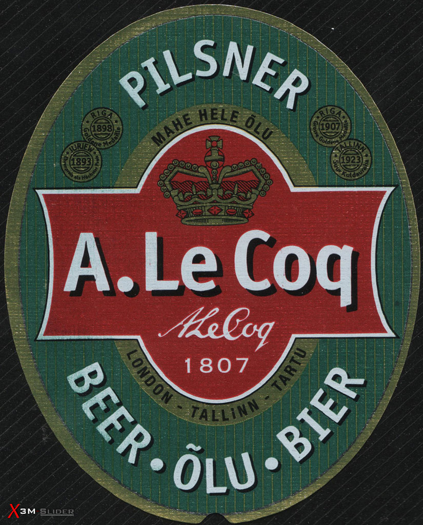 A.Le Coq beer - Pilsner Mahe Hele Olu