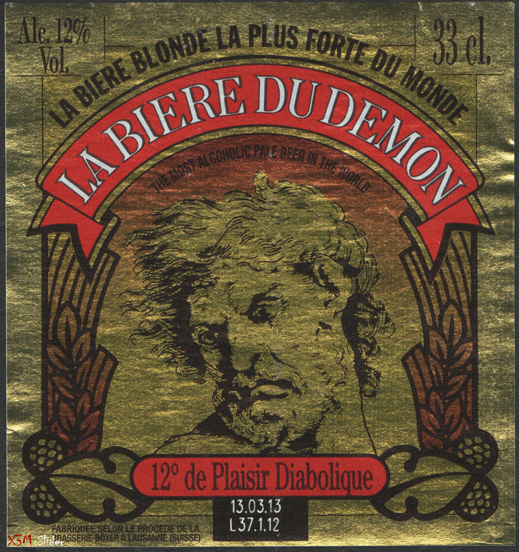 La Biere Du Demon - La Biere Blonde La Plus Forte Du Monde