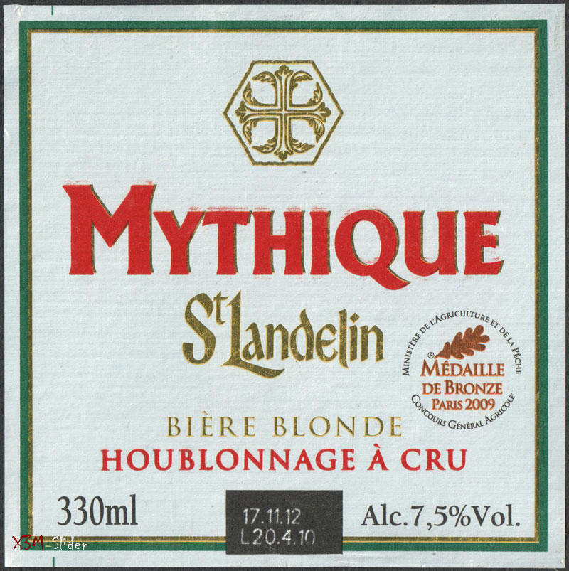 Mythique - St Landelin - Biere Blonde