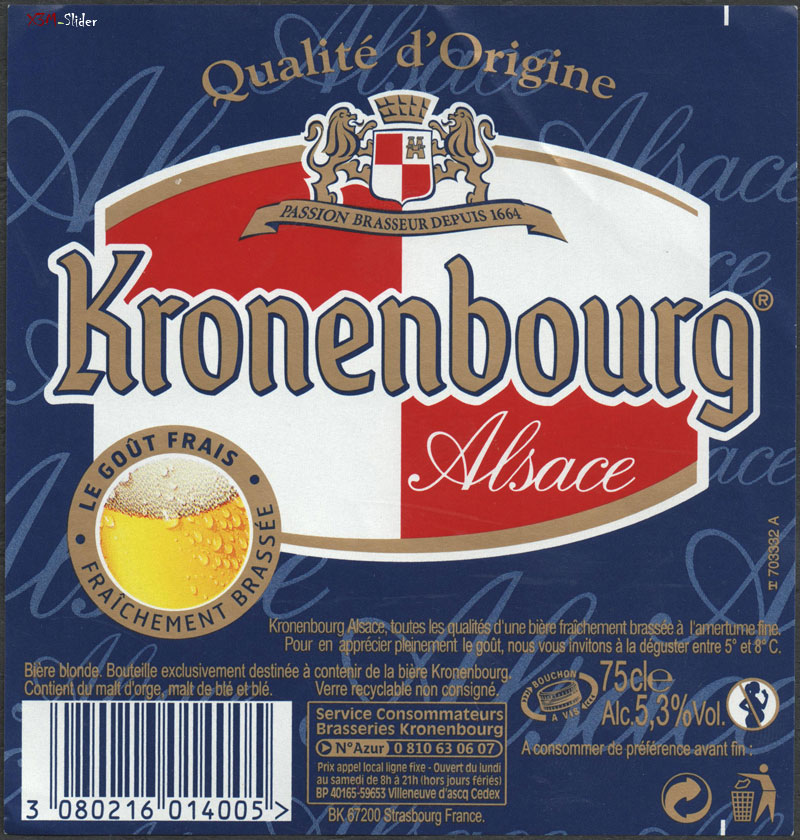 Kronenbourg - Alsace - 75 cl