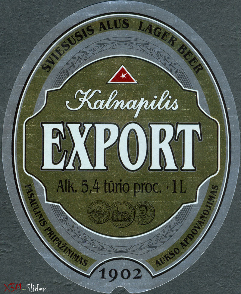 Kalnapilis - Lager beer - Export